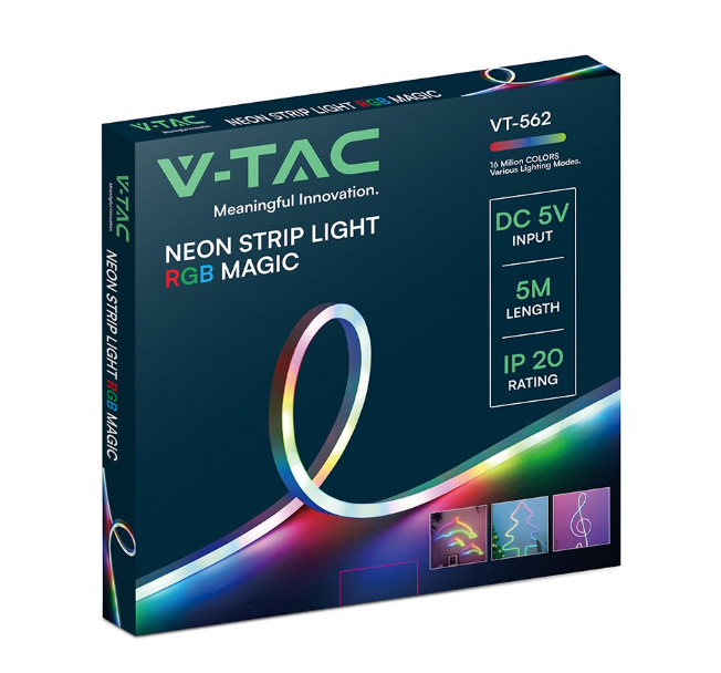 Fita LED Neon RGB Inteligente 5M