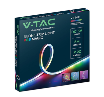 Fita LED Neon RGB Inteligente 5M