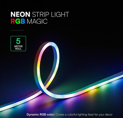Fita LED Neon RGB Inteligente 5M