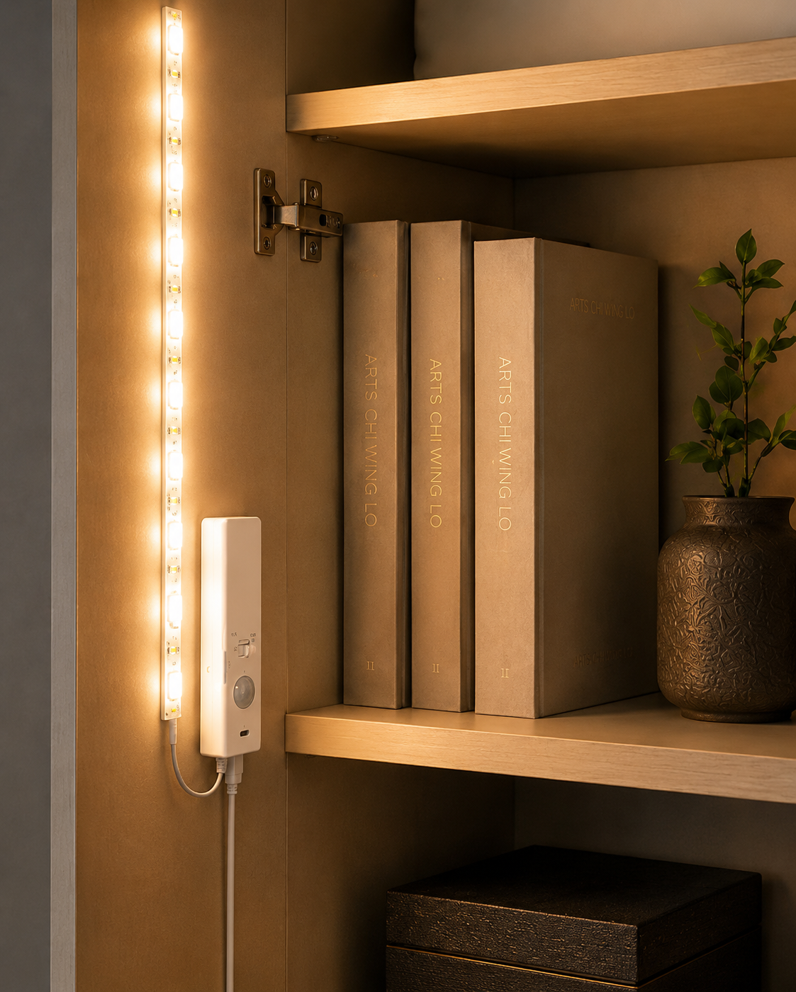 Luz LED com Deteção de Movimento