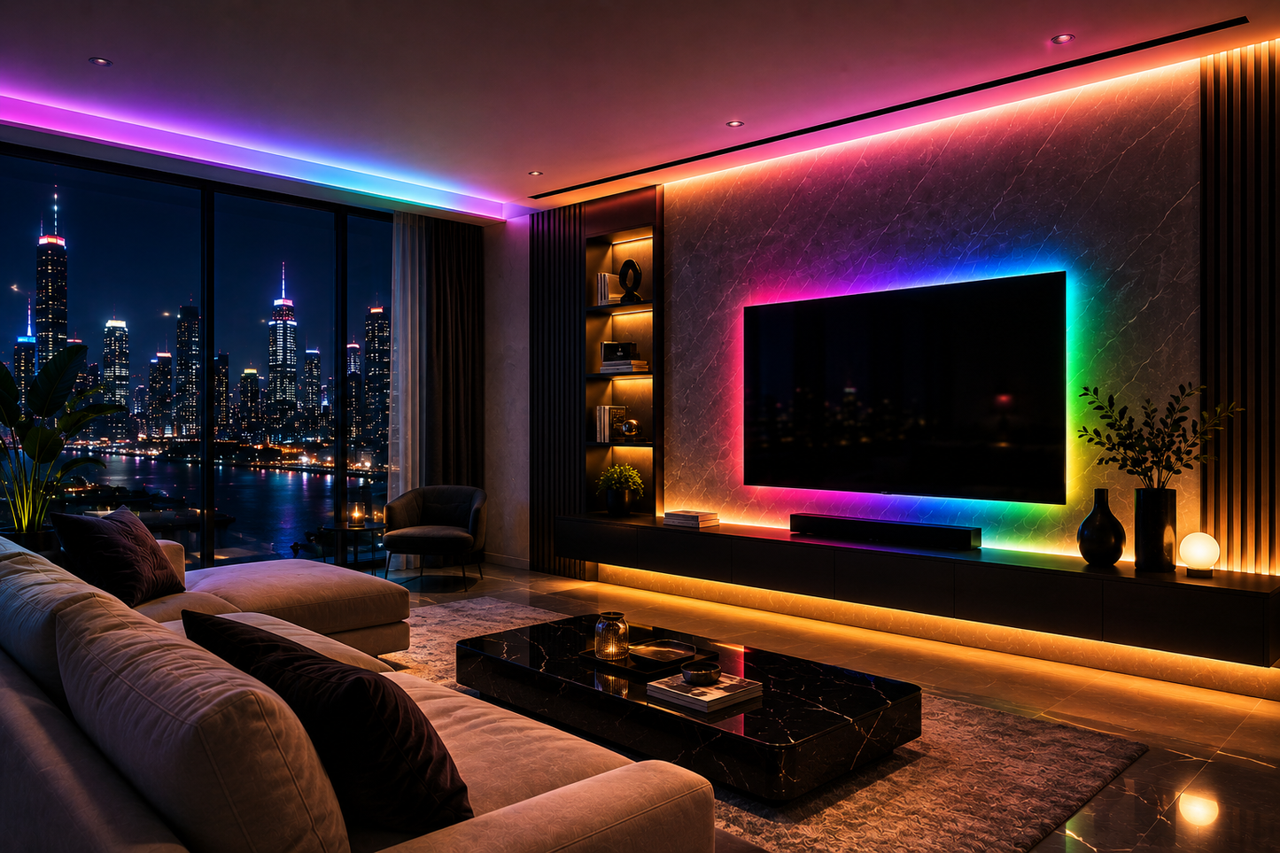 Fita LED Neon RGB Inteligente 5M